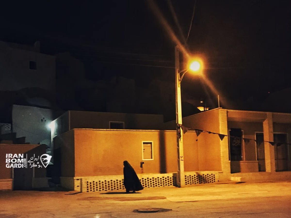 شب سرد در انارک