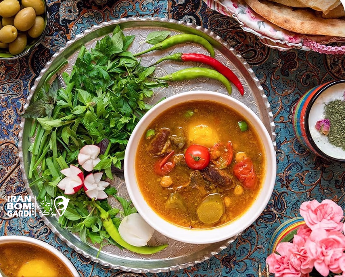 آبگوشت بادمجان