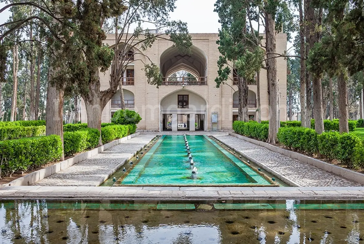  آب نما در باغ فین کاشان