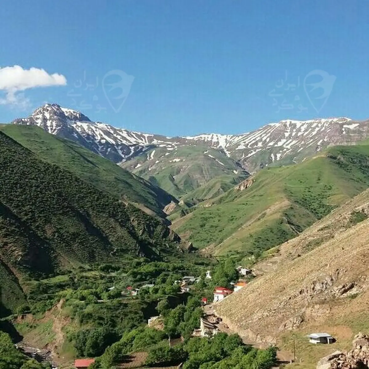 روستای مران در نزدیکی اقامتگاه نساء