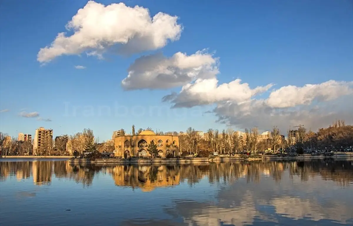 عمارت کلاه فرنگی ائل گلی تبریز