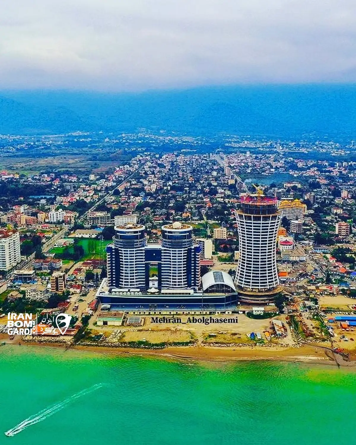 تصویر هوایی از سلمان شهر