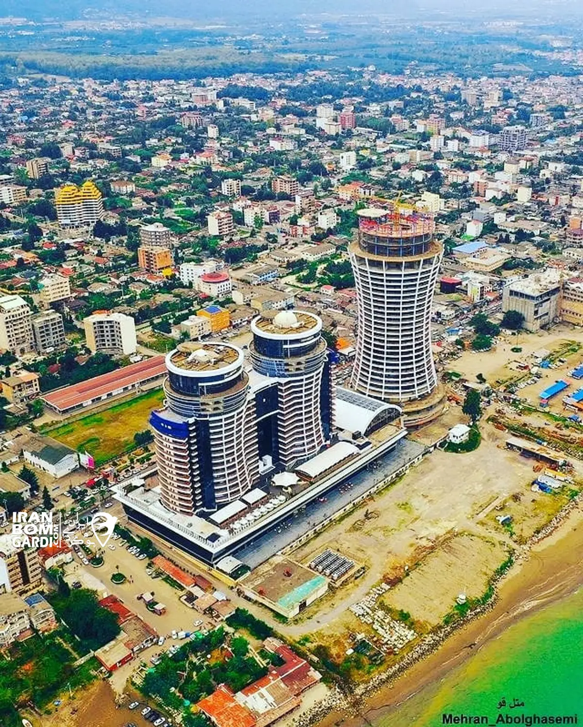 تصویر هوایی از سلمان شهر