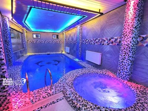 ویلا چوبی با استخر و جکوزی سرخرود|